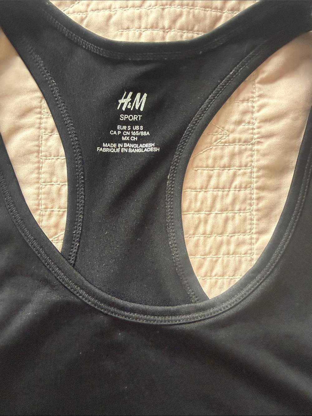 H&M Black Racerback Tank Top - Picture 5 of 5